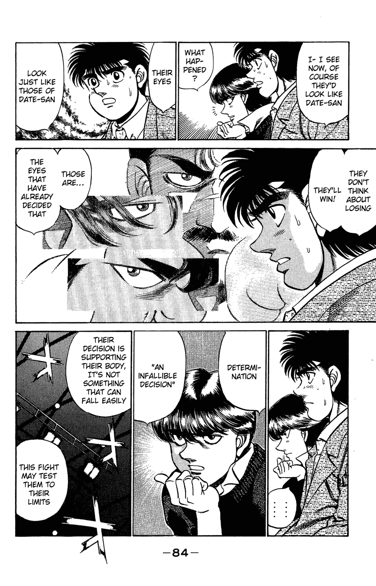 Hajime no Ippo Chapter 201 — page 3