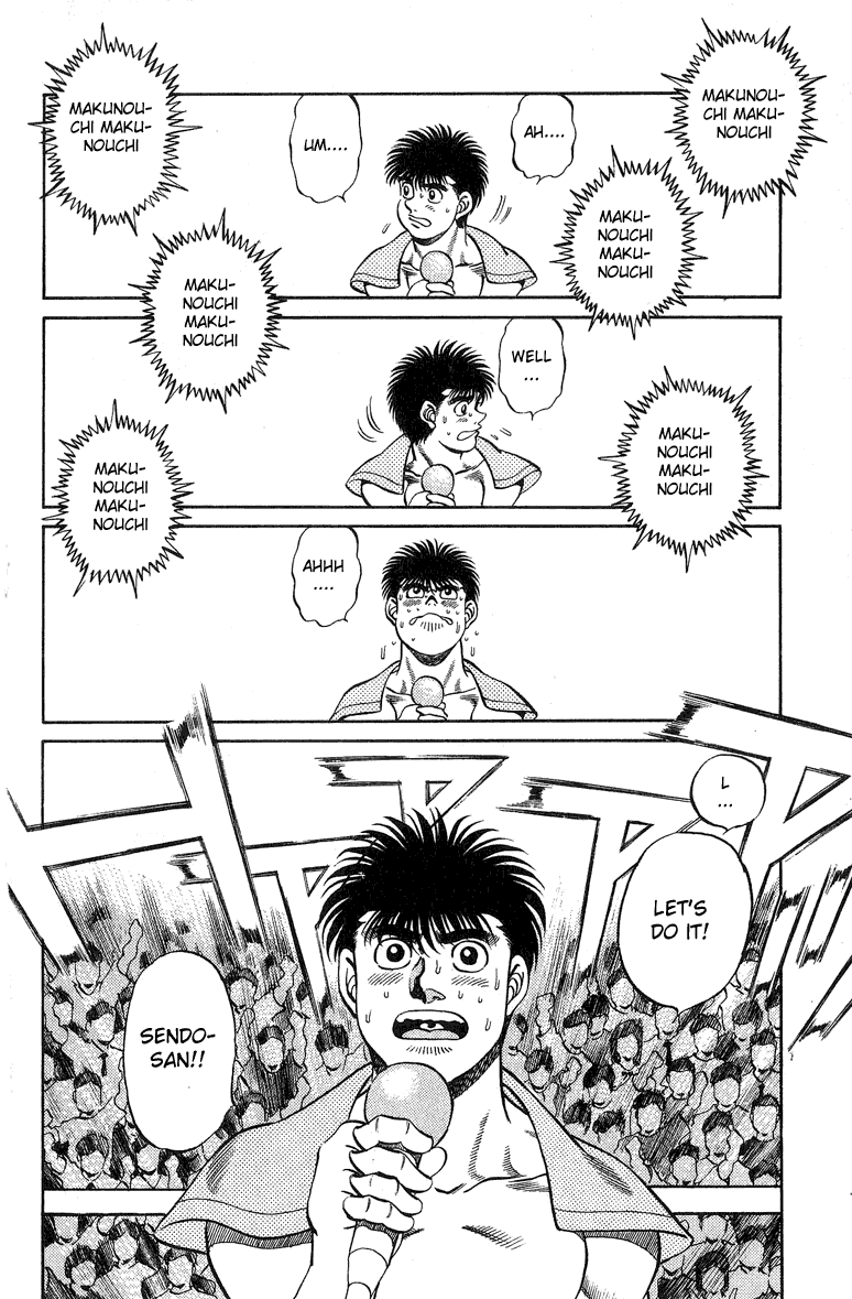 Hajime no Ippo Chapter 214 — page 15