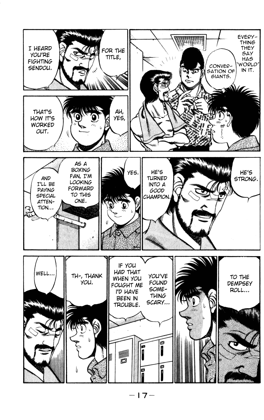Hajime no Ippo Chapter 224 — page 18