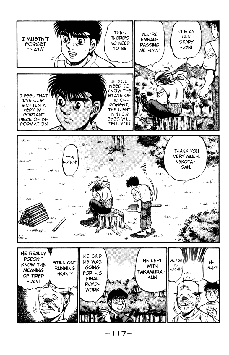 Hajime no Ippo Chapter 229 — page 15