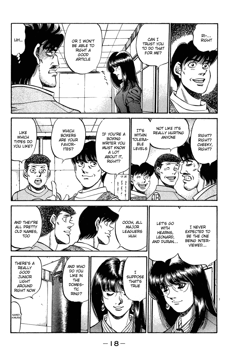 Hajime no Ippo Chapter 233 — page 19