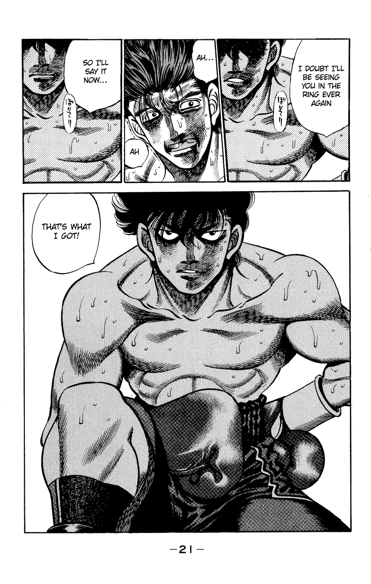 Hajime no Ippo Chapter 242 — page 22