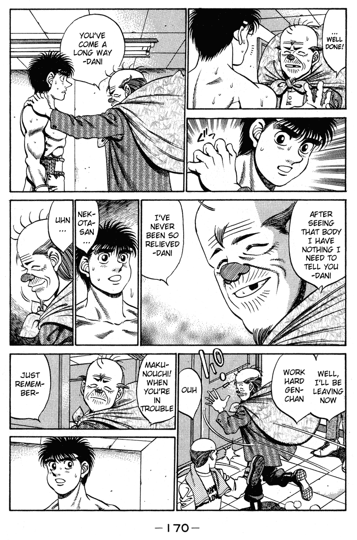 Hajime no Ippo Chapter 250 — page 8