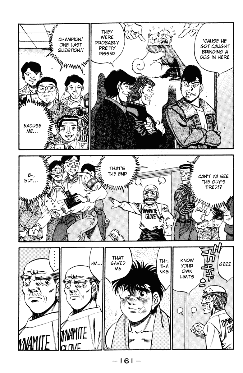 Hajime no Ippo Chapter 268 — page 3