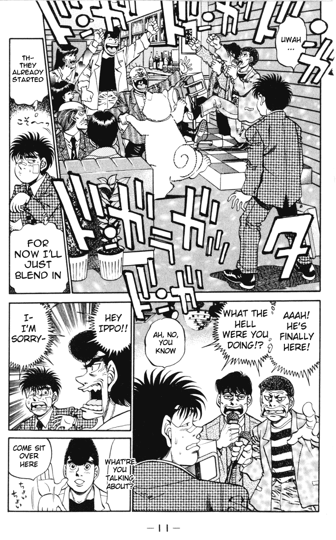 Hajime no Ippo Chapter 269 — page 11