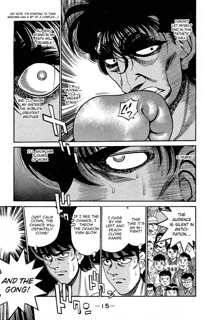 Hajime no Ippo Chapter 278 — page 15