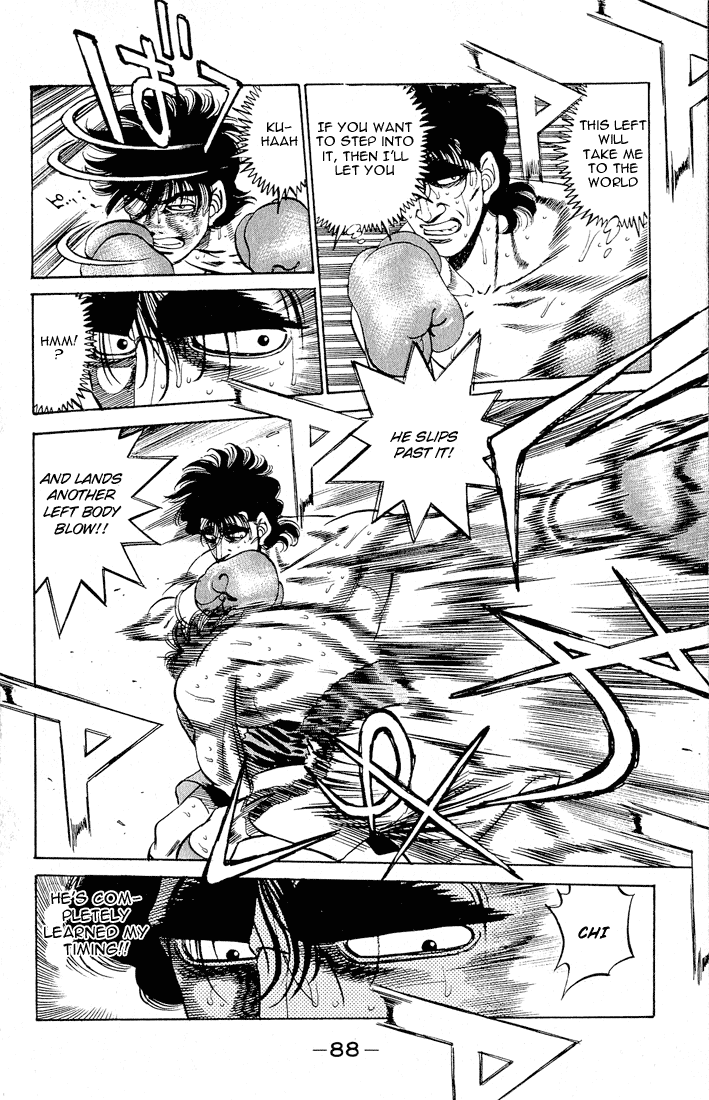 Hajime no Ippo Chapter 282 — page 14