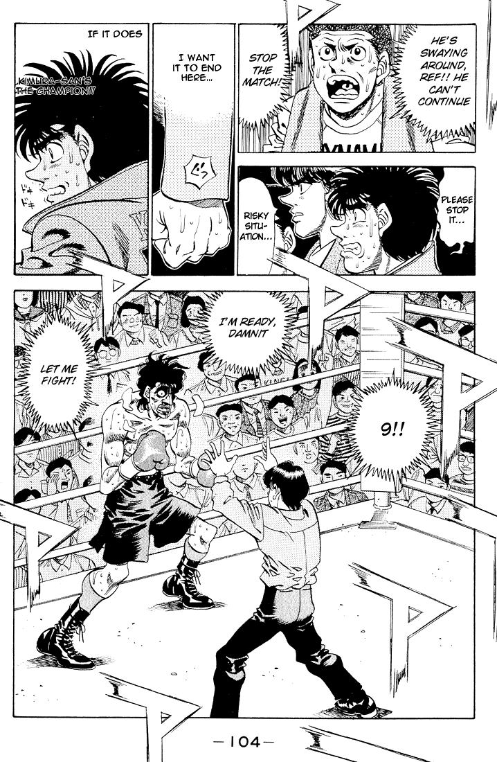 Hajime no Ippo Chapter 283 — page 9