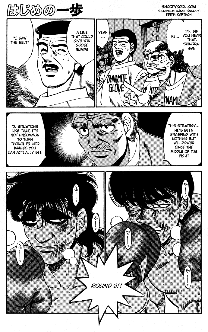 Hajime no Ippo Chapter 285 — page 1