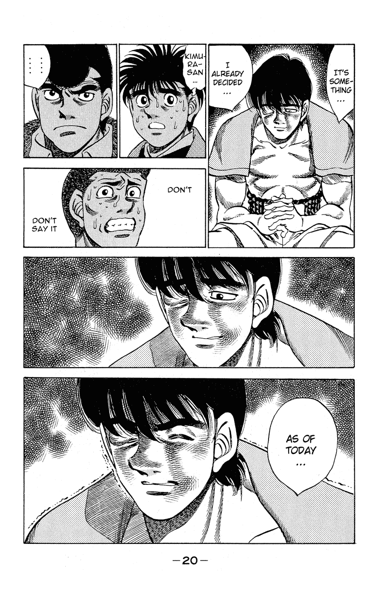 Hajime no Ippo Chapter 288 — page 19