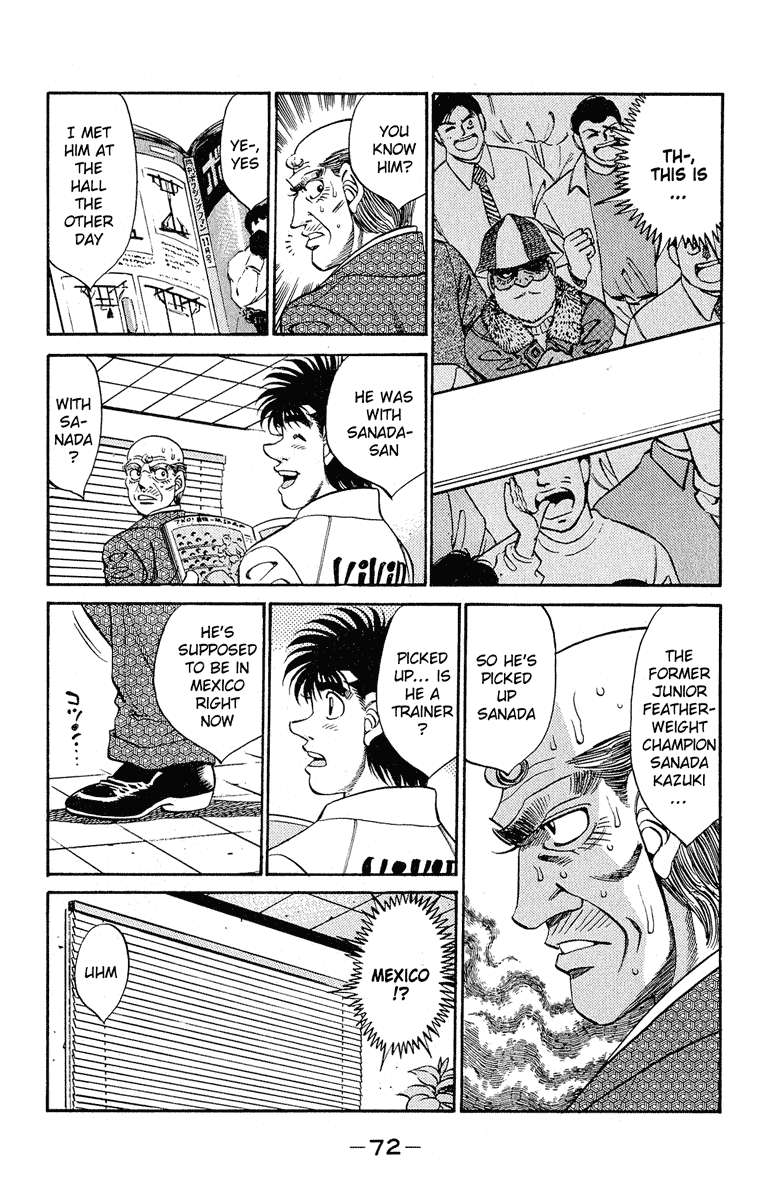 Hajime no Ippo Chapter 291 — page 8