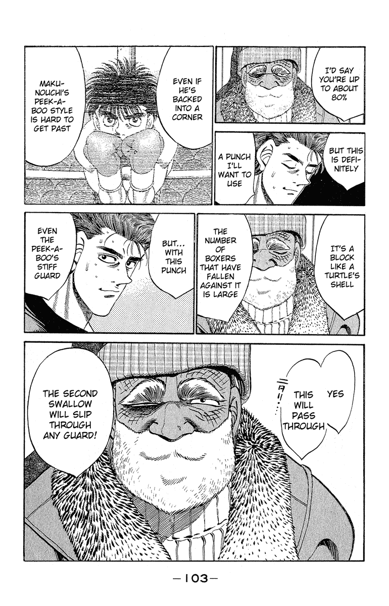 Hajime no Ippo Chapter 292 — page 19