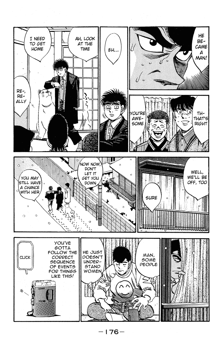 Hajime no Ippo Chapter 296 — page 12