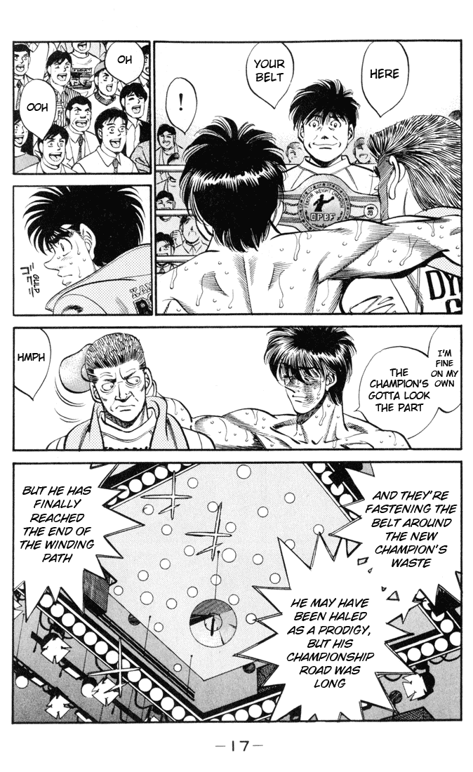 Hajime no Ippo Chapter 325 — page 16