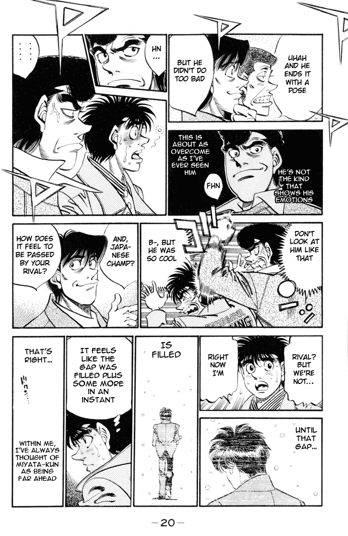 Hajime no Ippo Chapter 325 — page 19