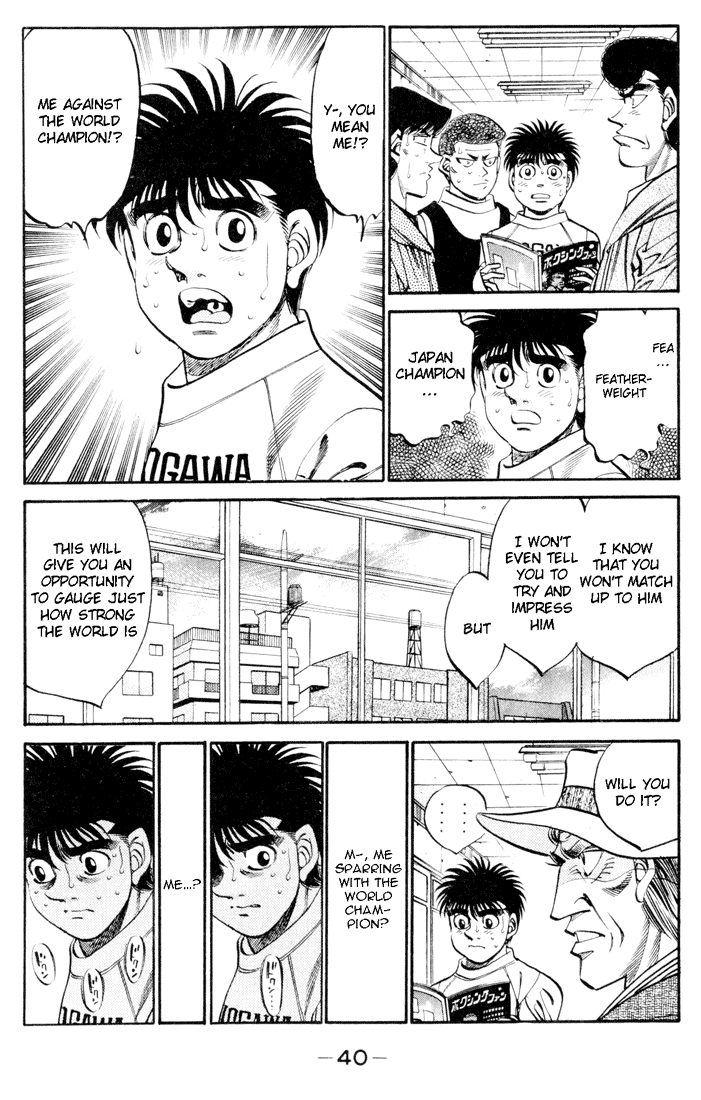 Hajime no Ippo Chapter 326 — page 18