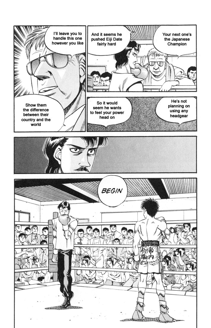 Hajime no Ippo Chapter 327 — page 15