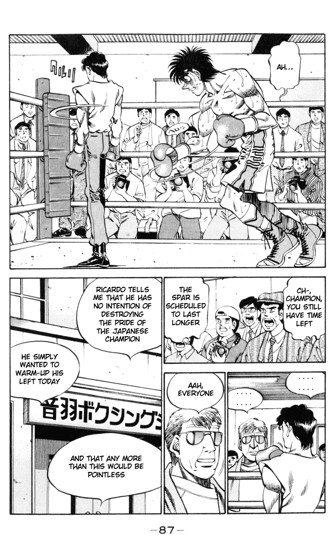 Hajime no Ippo Chapter 329 — page 10