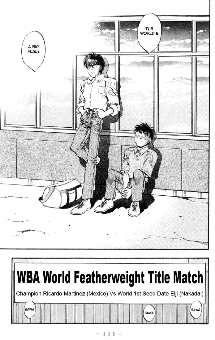 Hajime no Ippo Chapter 330 — page 15