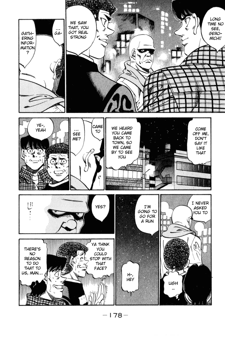 Hajime no Ippo Chapter 343 — page 14