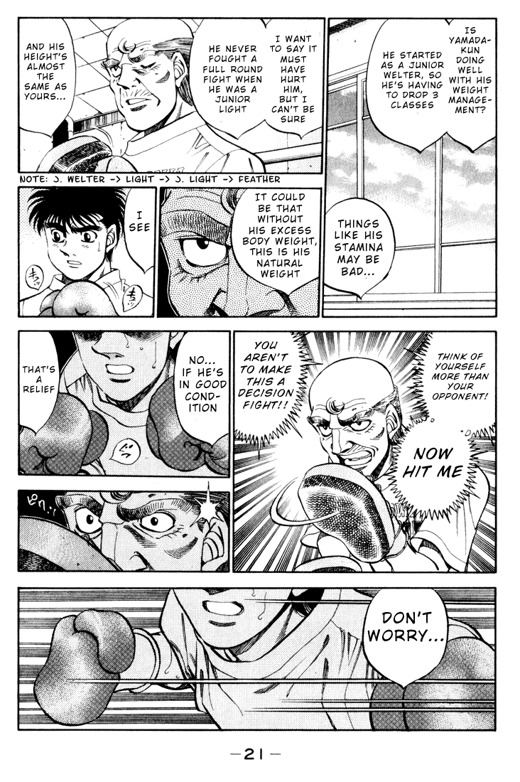 Hajime no Ippo Chapter 344 — page 20