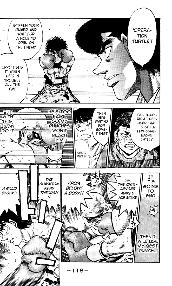 Hajime no Ippo Chapter 349 — page 14