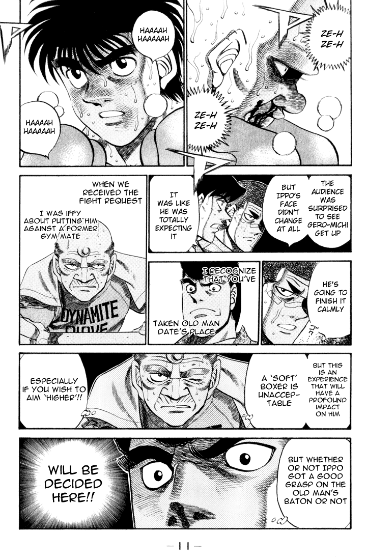 Hajime no Ippo Chapter 353 — page 9