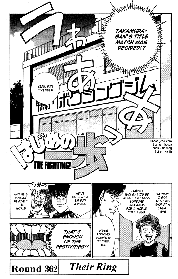 Hajime no Ippo Chapter 362 — page 4
