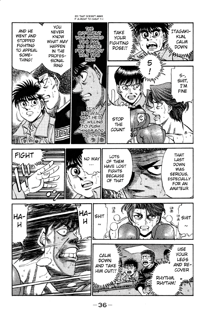 Hajime no Ippo Chapter 363 — page 14
