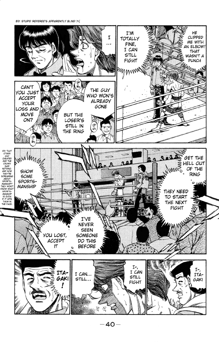 Hajime no Ippo Chapter 363 — page 18