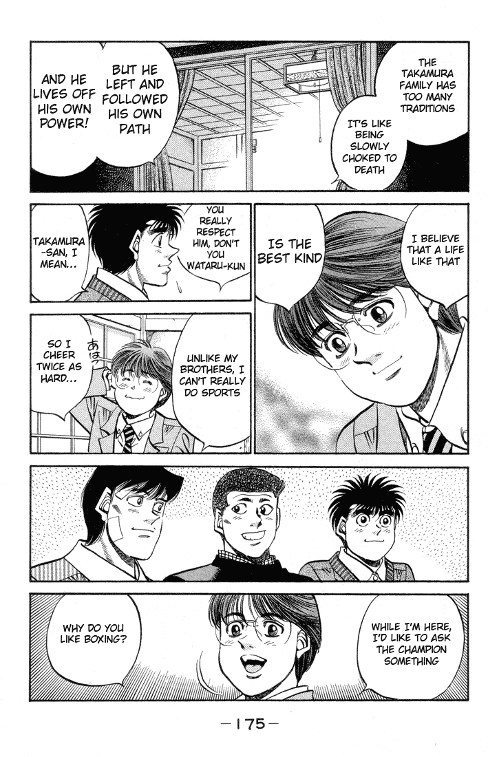 Hajime no Ippo Chapter 370 — page 15