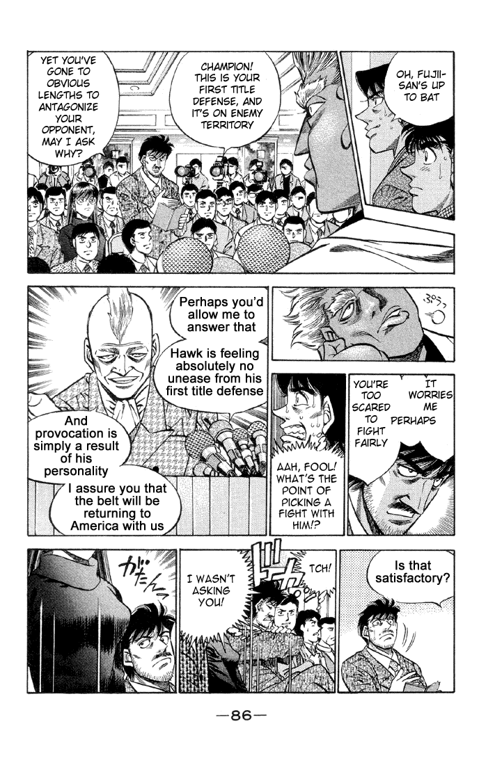 Hajime no Ippo Chapter 375 — page 4