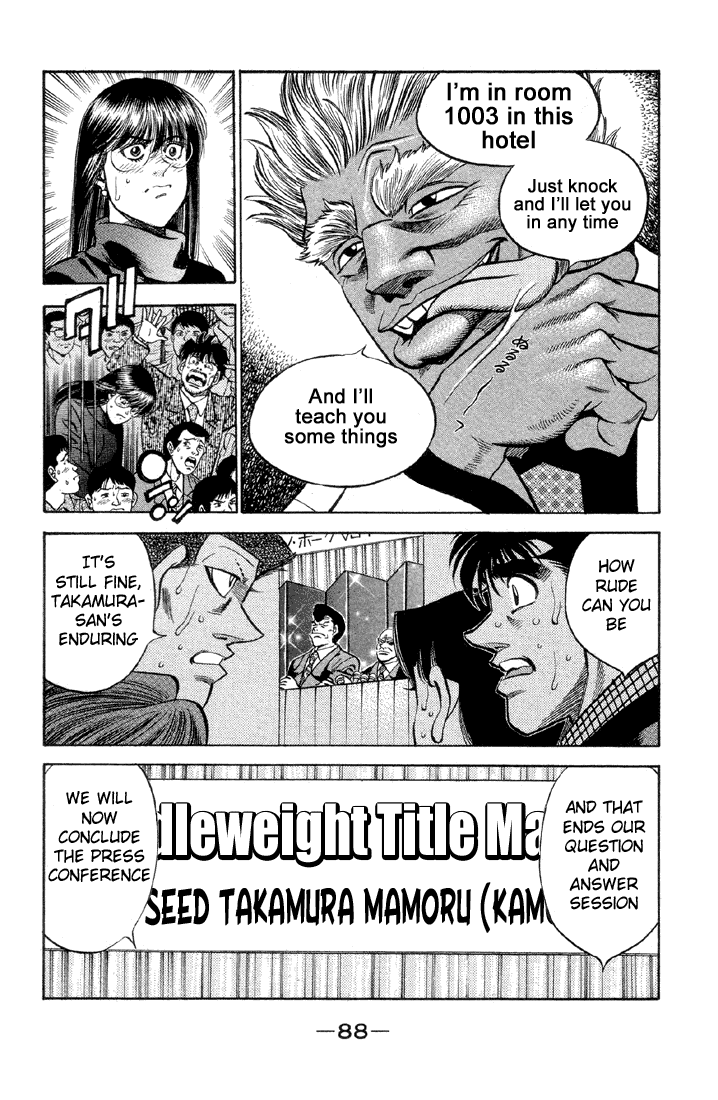 Hajime no Ippo Chapter 375 — page 6