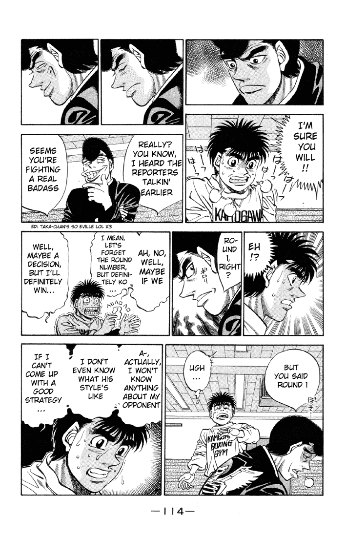 Hajime no Ippo Chapter 376 — page 12