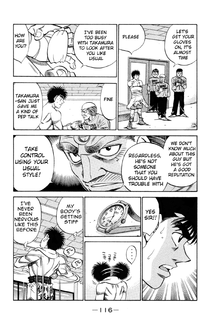 Hajime no Ippo Chapter 376 — page 14