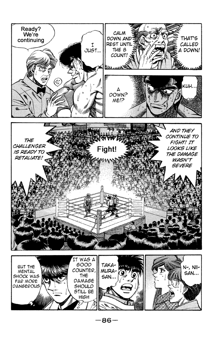 Hajime no Ippo Chapter 384 — page 4
