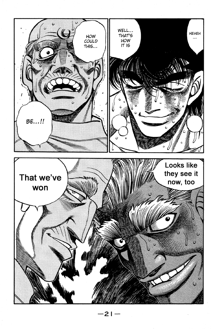 Hajime no Ippo Chapter 389 — page 22