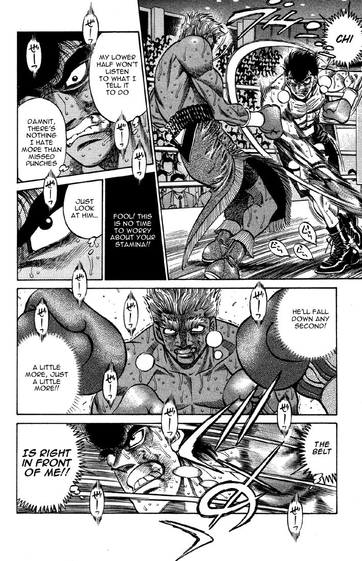 Hajime no Ippo Chapter 395 — page 8