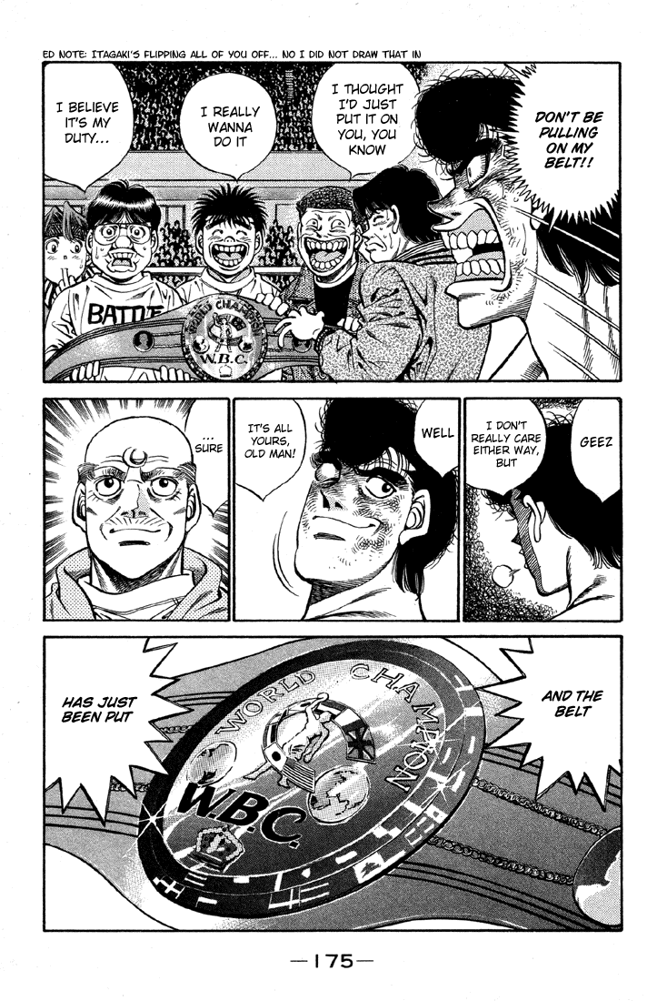 Hajime no Ippo Chapter 397 — page 8