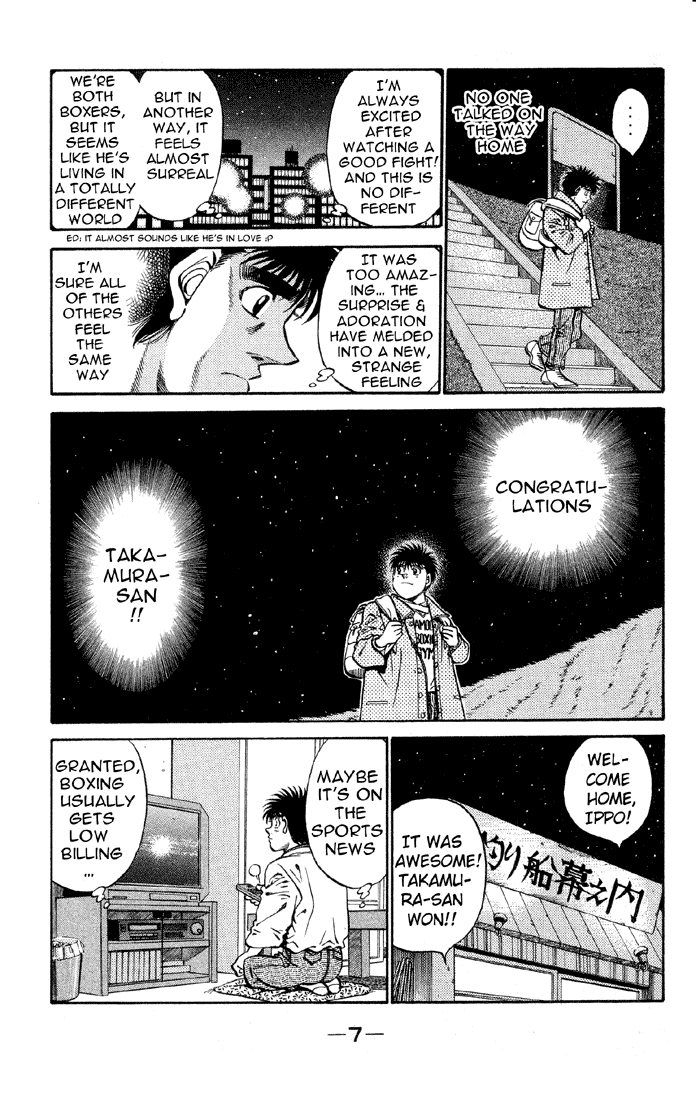 Hajime no Ippo Chapter 398 — page 8