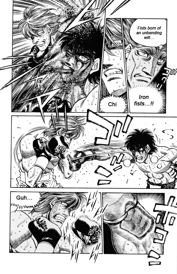 Hajime no Ippo Chapter 411 — page 8