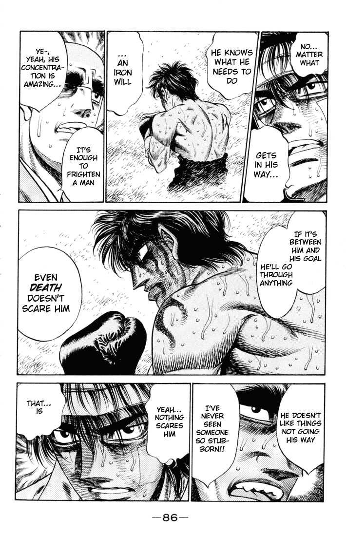 Hajime no Ippo Chapter 411 — page 10
