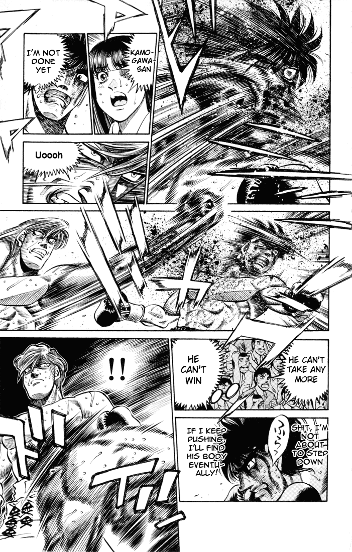 Hajime no Ippo Chapter 411 — page 13