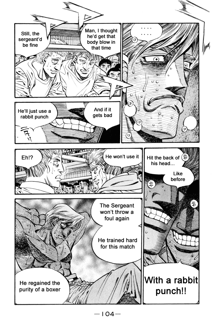 Hajime no Ippo Chapter 412 — page 8