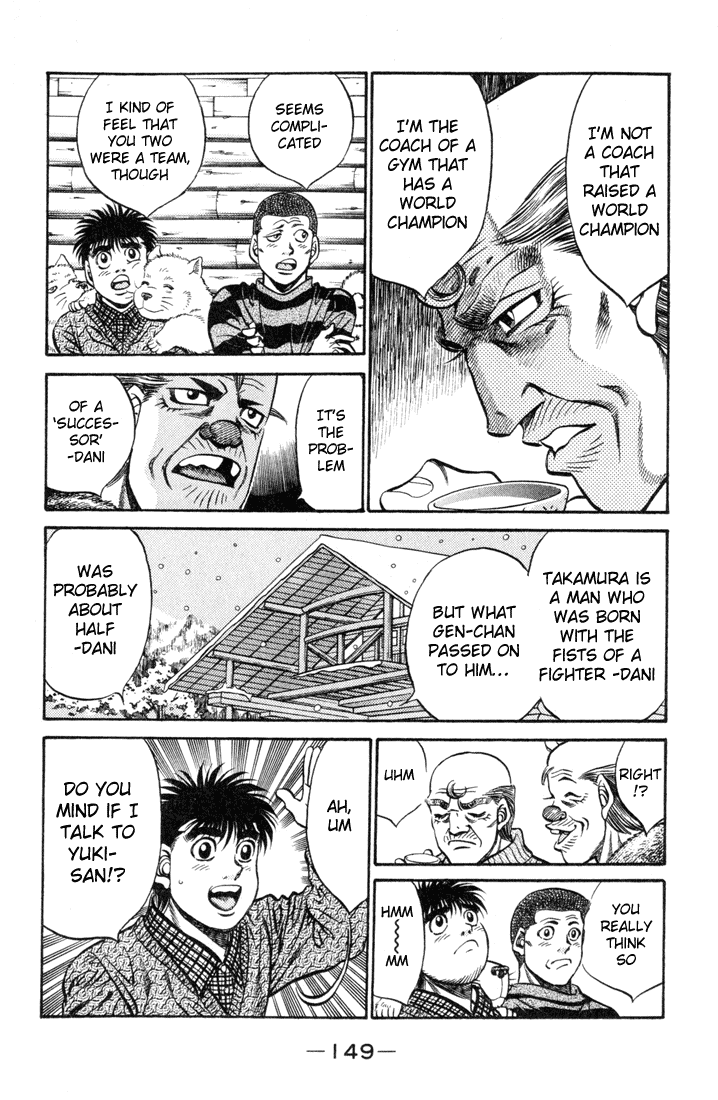 Hajime no Ippo Chapter 414 — page 15