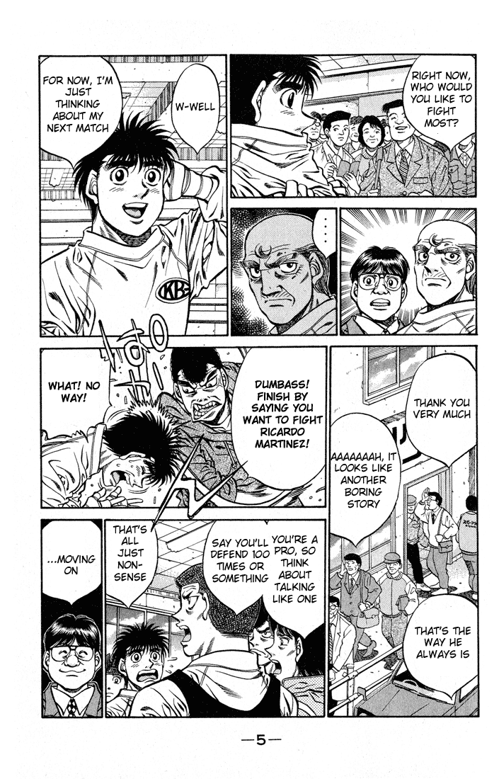 Hajime no Ippo Chapter 416 — page 6