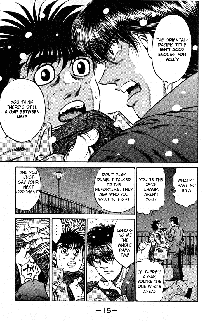 Hajime no Ippo Chapter 416 — page 16