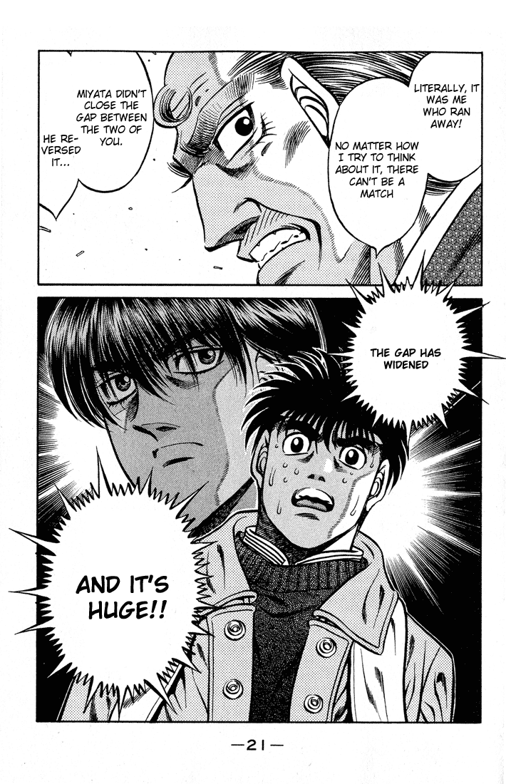 Hajime no Ippo Chapter 416 — page 22