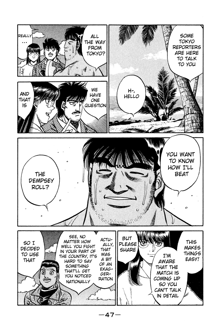 Hajime no Ippo Chapter 418 — page 9