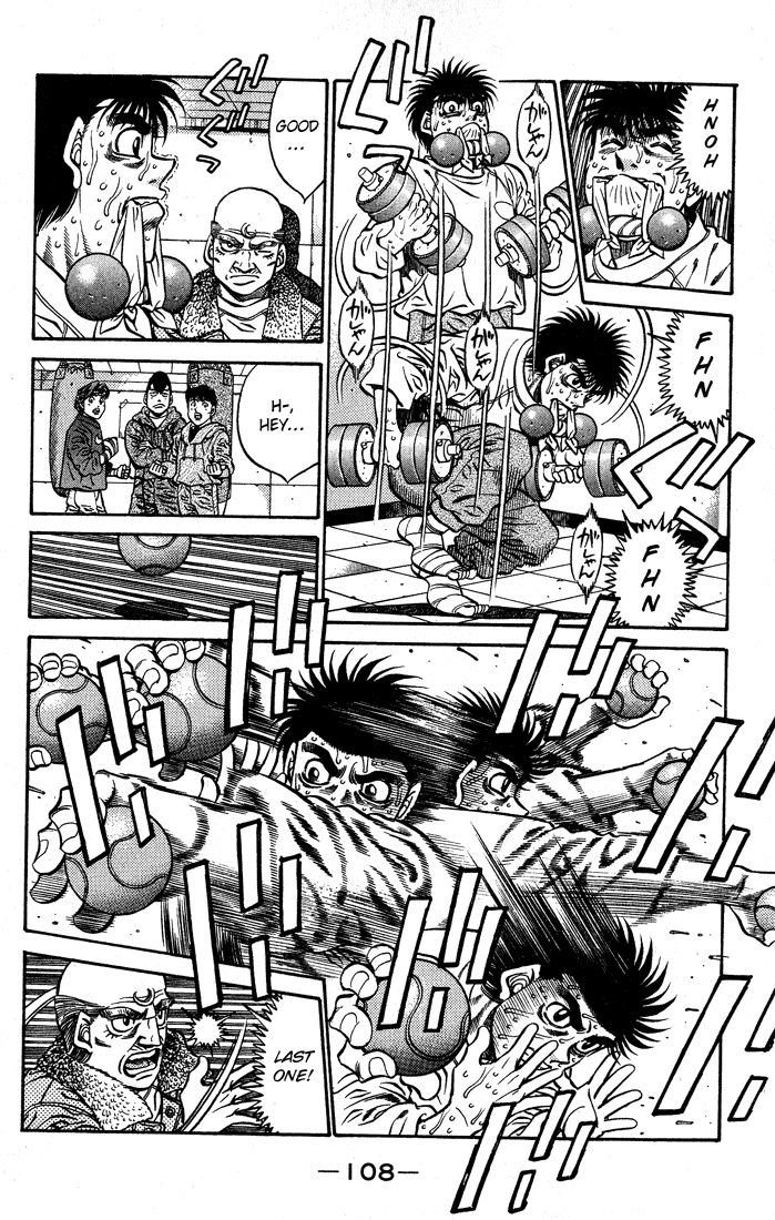 Hajime no Ippo Chapter 421 — page 10